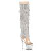 Pleaser - SPECTATOR3019CRSF Cuissardes à plateforme - Couleur argent Product image